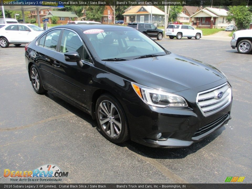 2016 Subaru Legacy 3.6R Limited Crystal Black Silica / Slate Black Photo #5