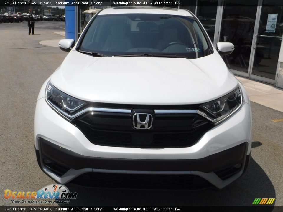 2020 Honda CR-V EX AWD Platinum White Pearl / Ivory Photo #5