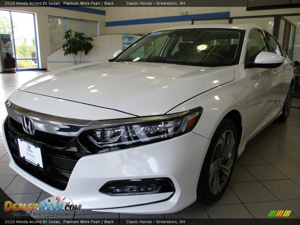 2019 Honda Accord EX Sedan Platinum White Pearl / Black Photo #1