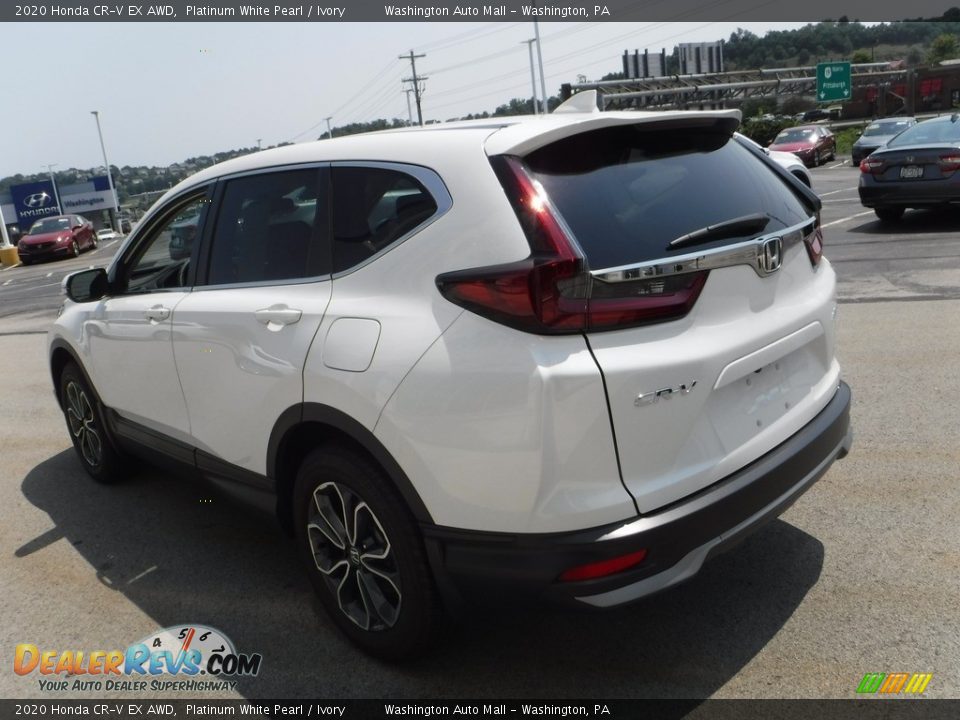 2020 Honda CR-V EX AWD Platinum White Pearl / Ivory Photo #8