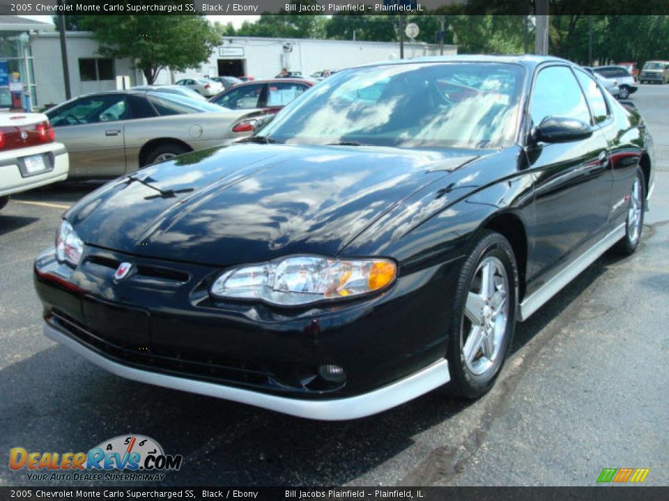 2005 Chevrolet Monte Carlo Supercharged SS Black / Ebony Photo #2