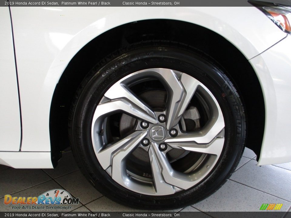 2019 Honda Accord EX Sedan Platinum White Pearl / Black Photo #5