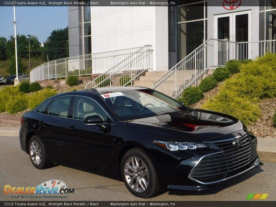 2019 Toyota Avalon XLE Midnight Black Metallic / Black Photo #1