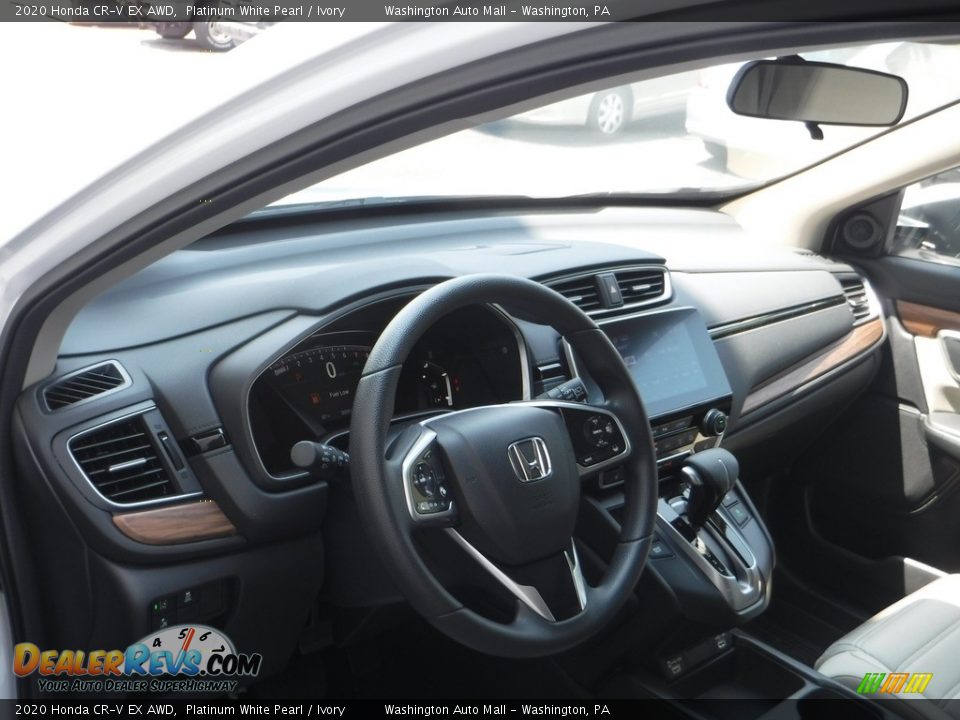 2020 Honda CR-V EX AWD Platinum White Pearl / Ivory Photo #14
