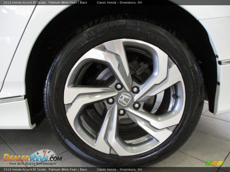 2019 Honda Accord EX Sedan Platinum White Pearl / Black Photo #9