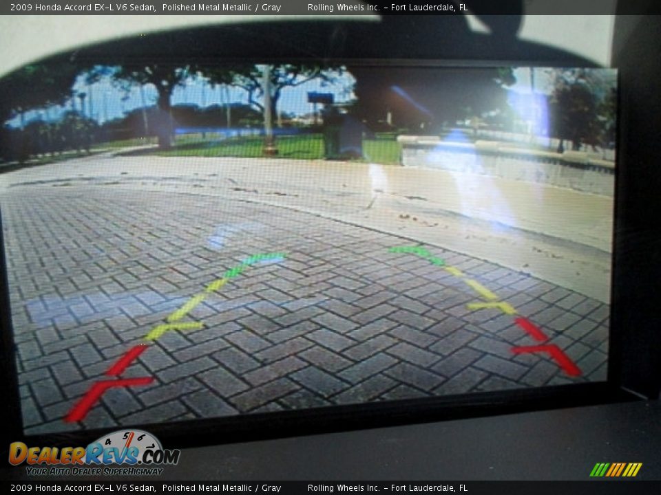 2009 Honda Accord EX-L V6 Sedan Polished Metal Metallic / Gray Photo #6