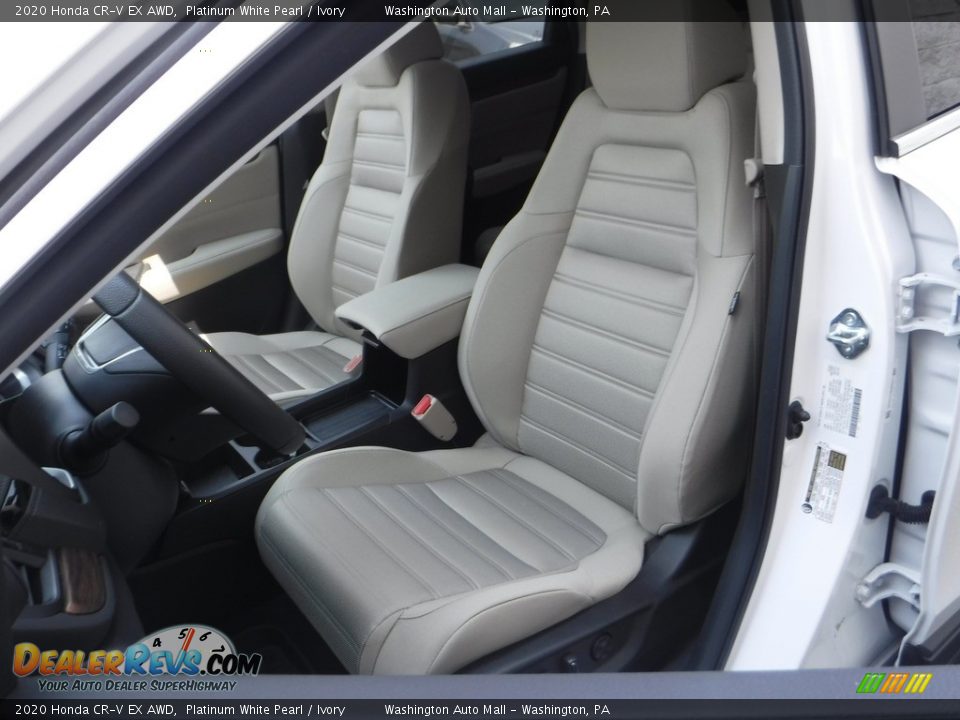 2020 Honda CR-V EX AWD Platinum White Pearl / Ivory Photo #16