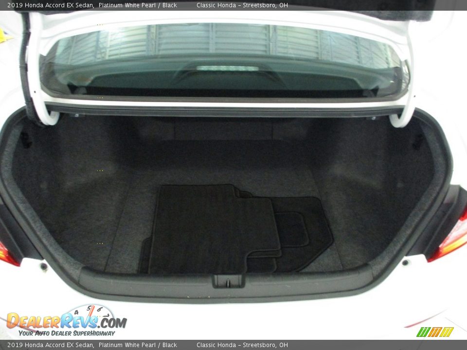 2019 Honda Accord EX Sedan Platinum White Pearl / Black Photo #11