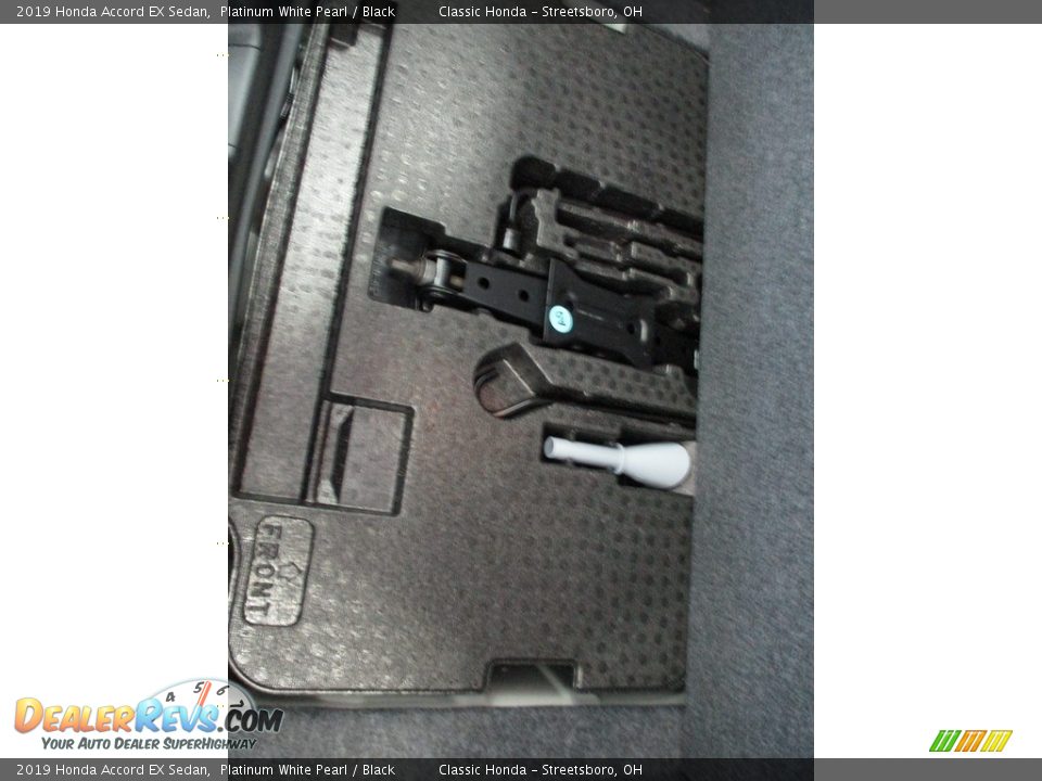 2019 Honda Accord EX Sedan Platinum White Pearl / Black Photo #12