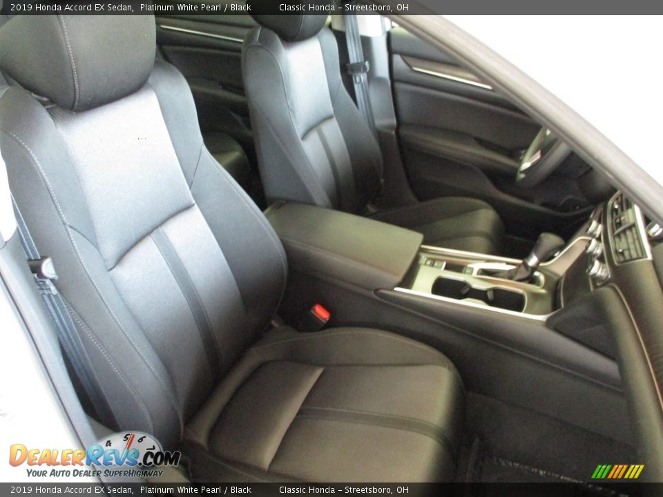 2019 Honda Accord EX Sedan Platinum White Pearl / Black Photo #17