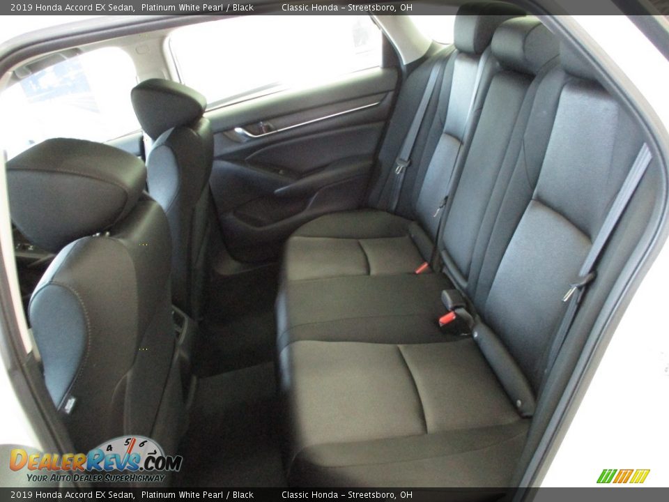 2019 Honda Accord EX Sedan Platinum White Pearl / Black Photo #21