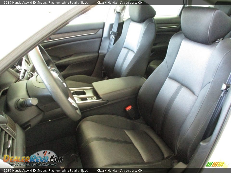 2019 Honda Accord EX Sedan Platinum White Pearl / Black Photo #24