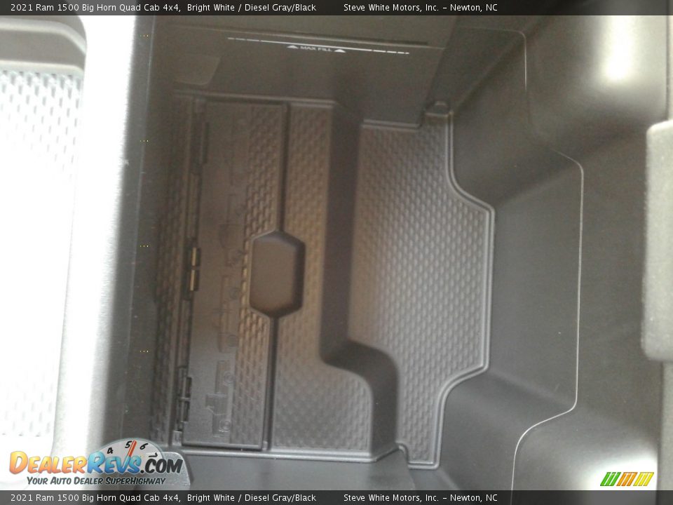 2021 Ram 1500 Big Horn Quad Cab 4x4 Bright White / Diesel Gray/Black Photo #30