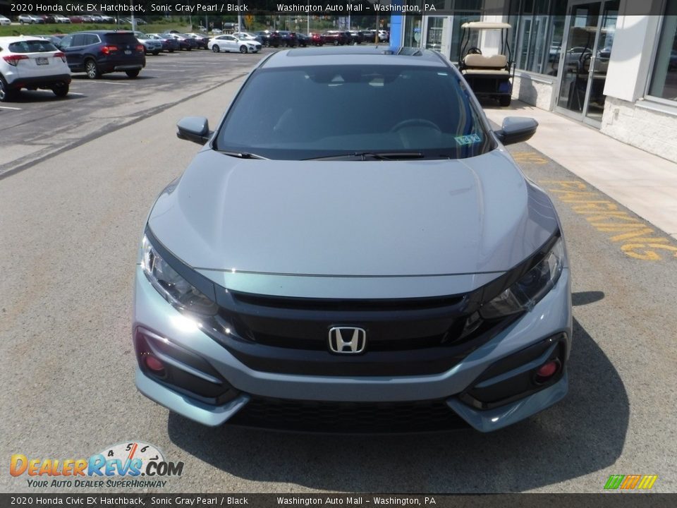 2020 Honda Civic EX Hatchback Sonic Gray Pearl / Black Photo #4