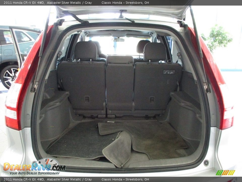 2011 Honda CR-V EX 4WD Alabaster Silver Metallic / Gray Photo #21