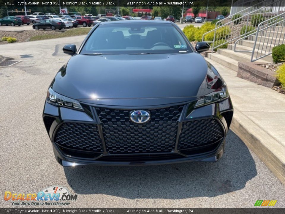 2021 Toyota Avalon Hybrid XSE Midnight Black Metallic / Black Photo #6