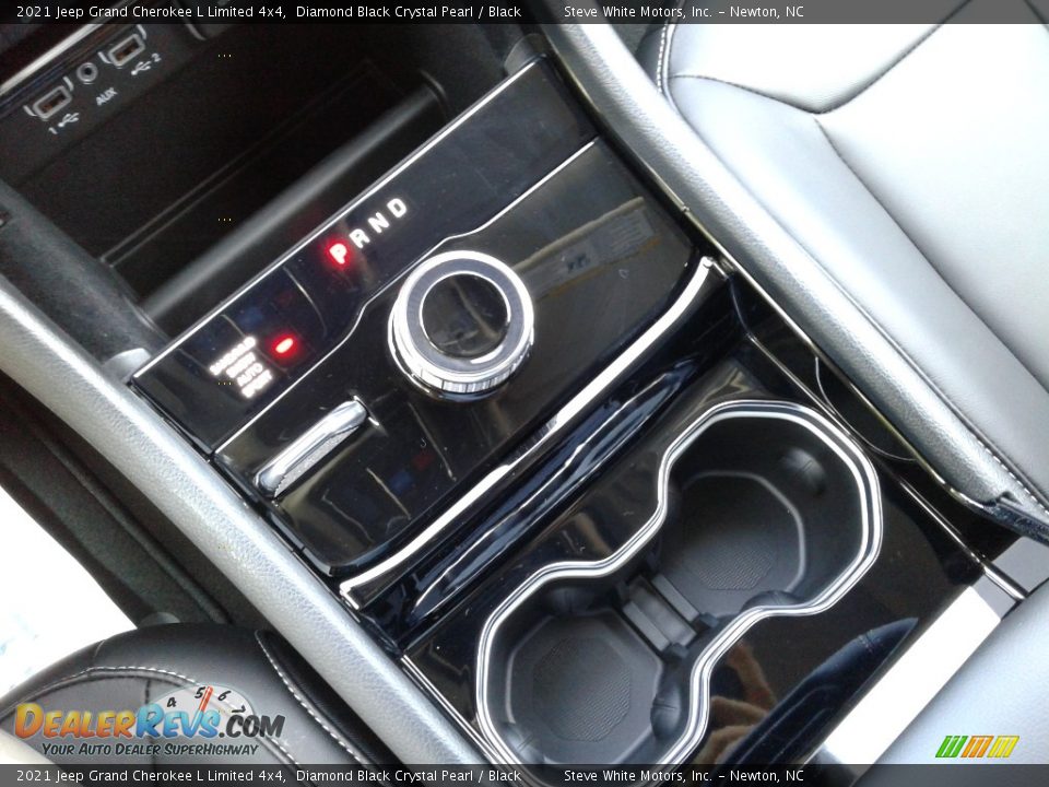 2021 Jeep Grand Cherokee L Limited 4x4 Diamond Black Crystal Pearl / Black Photo #29
