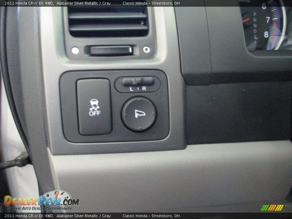 2011 Honda CR-V EX 4WD Alabaster Silver Metallic / Gray Photo #29