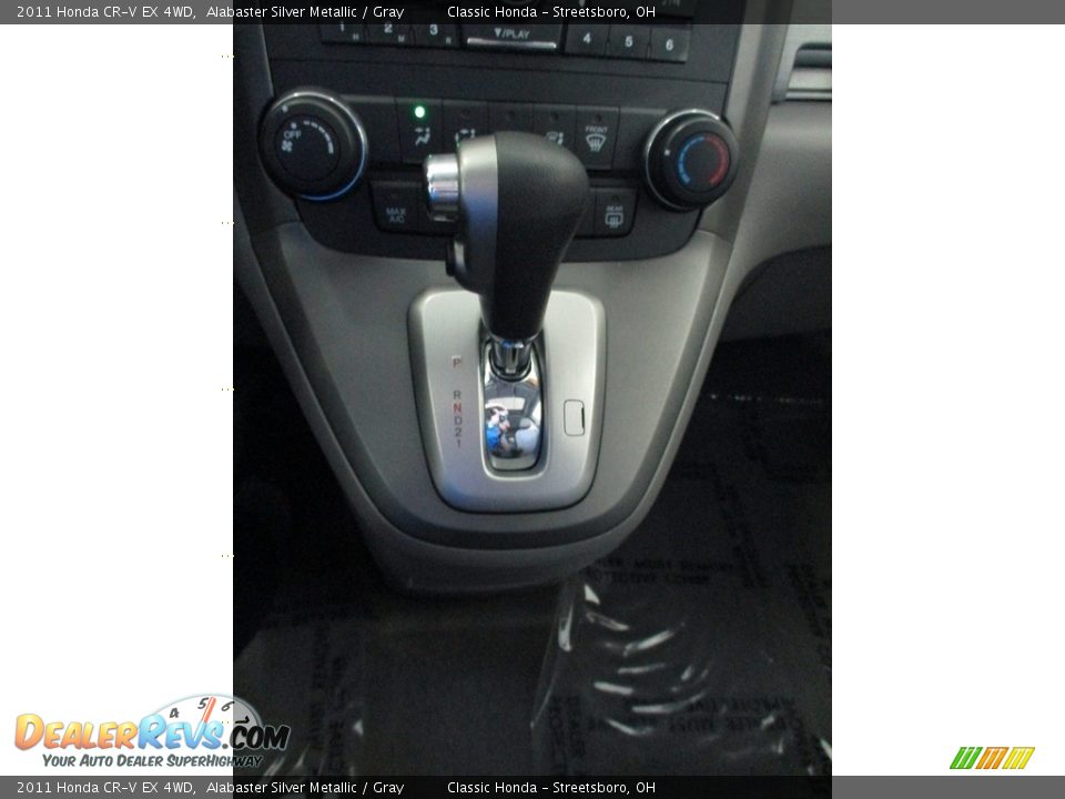 2011 Honda CR-V EX 4WD Alabaster Silver Metallic / Gray Photo #32