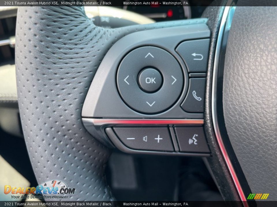 2021 Toyota Avalon Hybrid XSE Steering Wheel Photo #22
