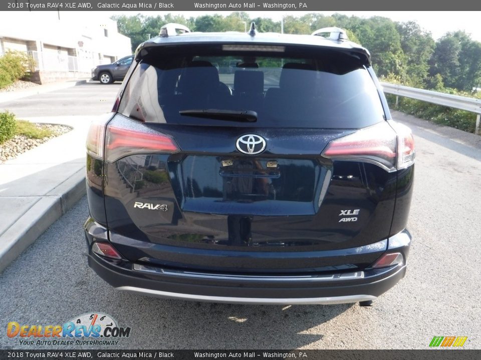 2018 Toyota RAV4 XLE AWD Galactic Aqua Mica / Black Photo #15