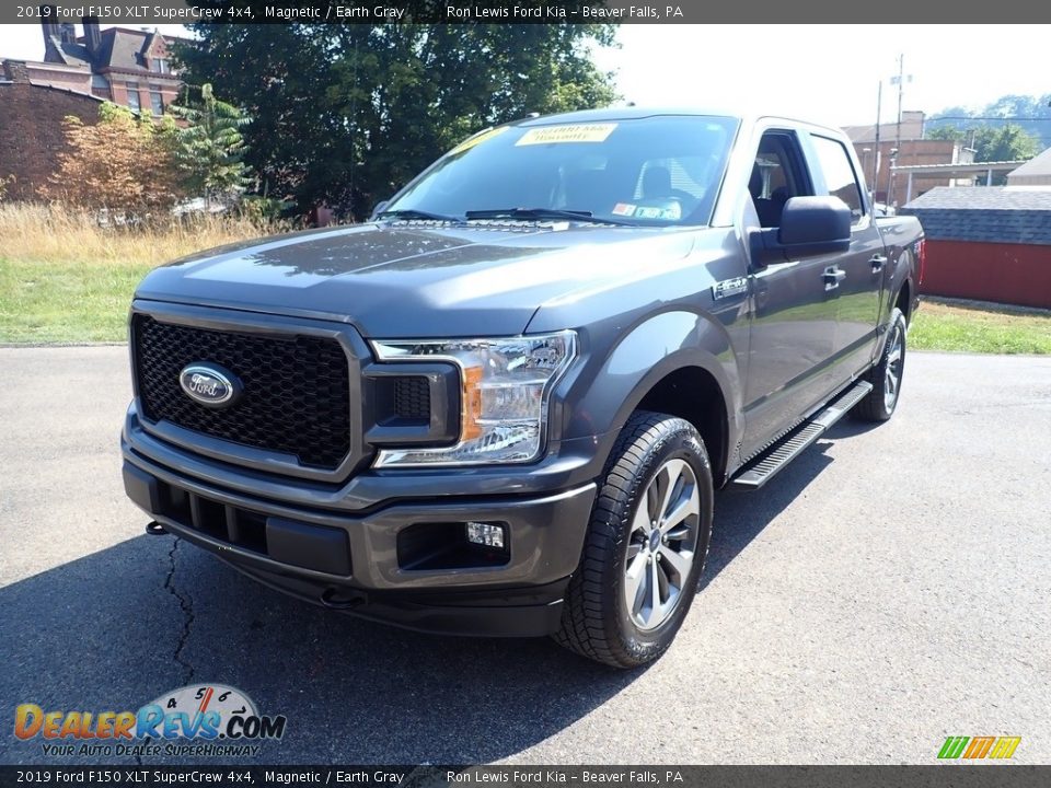 2019 Ford F150 XLT SuperCrew 4x4 Magnetic / Earth Gray Photo #5