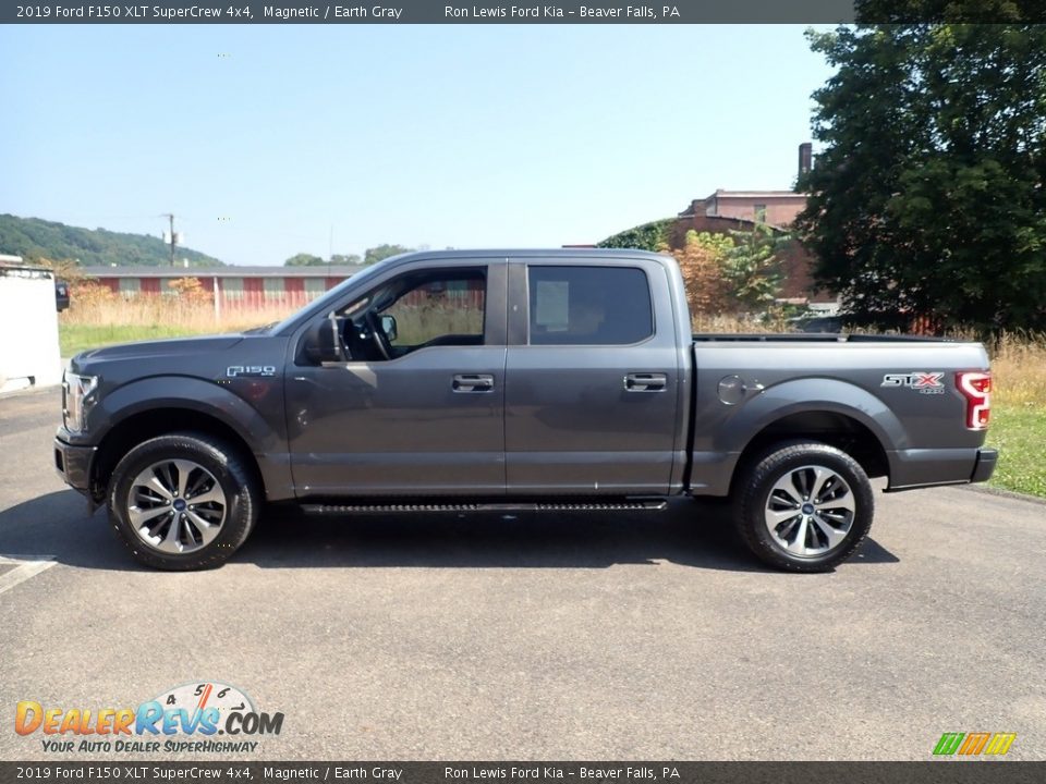 2019 Ford F150 XLT SuperCrew 4x4 Magnetic / Earth Gray Photo #6