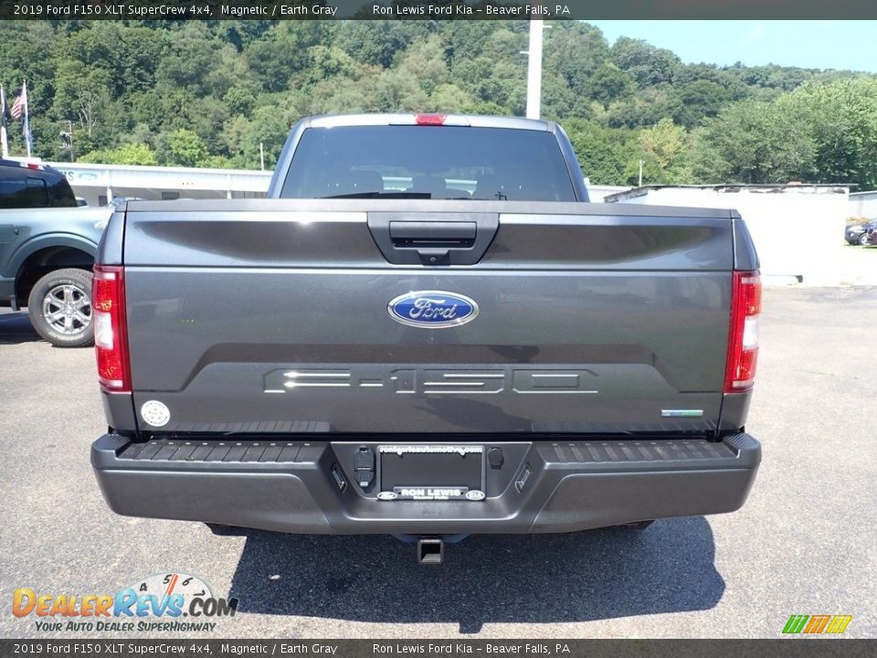 2019 Ford F150 XLT SuperCrew 4x4 Magnetic / Earth Gray Photo #8