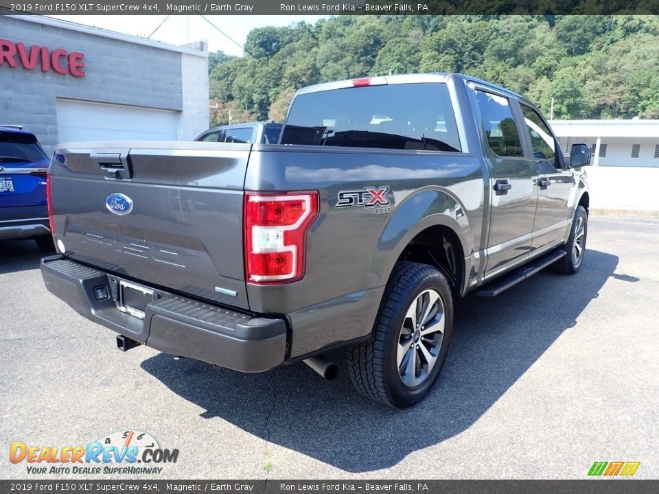 2019 Ford F150 XLT SuperCrew 4x4 Magnetic / Earth Gray Photo #9