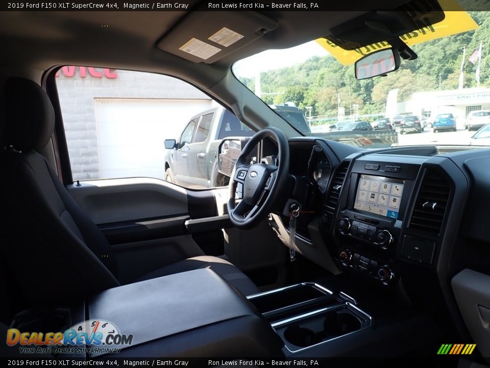 2019 Ford F150 XLT SuperCrew 4x4 Magnetic / Earth Gray Photo #13