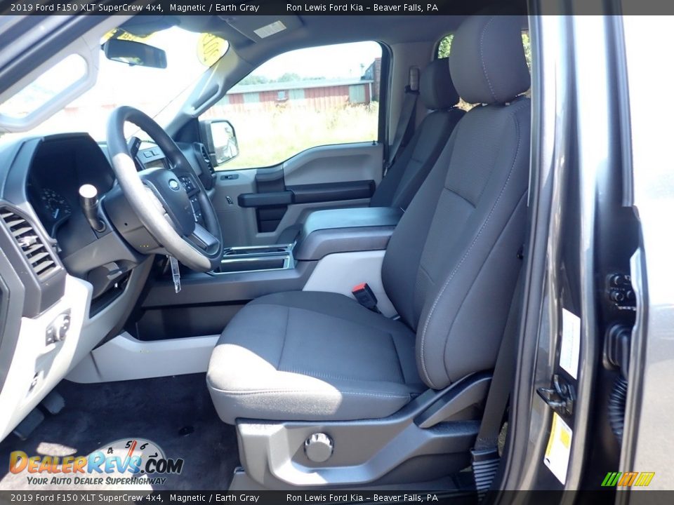 2019 Ford F150 XLT SuperCrew 4x4 Magnetic / Earth Gray Photo #16