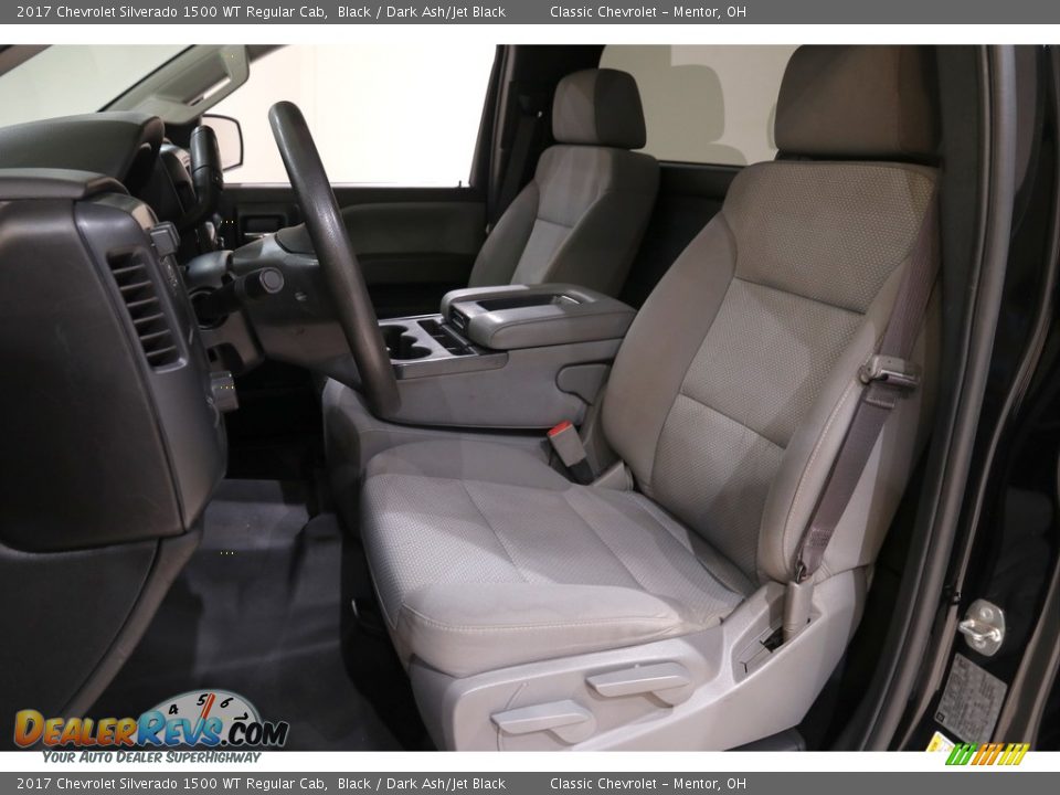 Front Seat of 2017 Chevrolet Silverado 1500 WT Regular Cab Photo #5