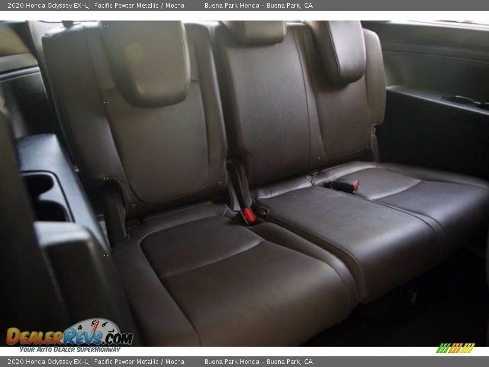 2020 Honda Odyssey EX-L Pacific Pewter Metallic / Mocha Photo #25