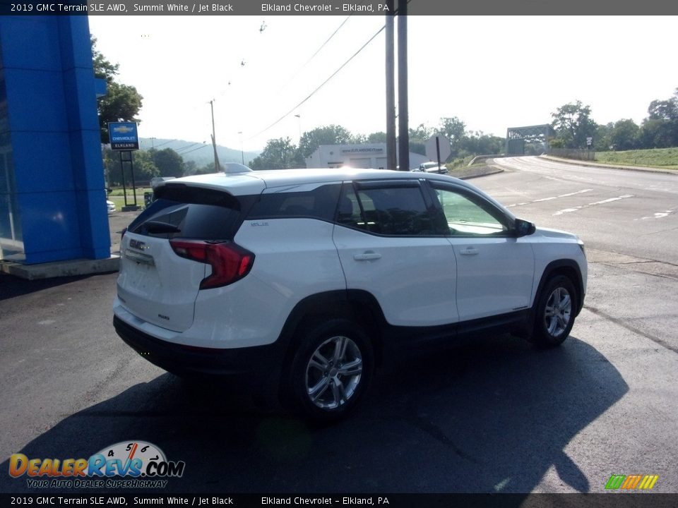 2019 GMC Terrain SLE AWD Summit White / Jet Black Photo #3