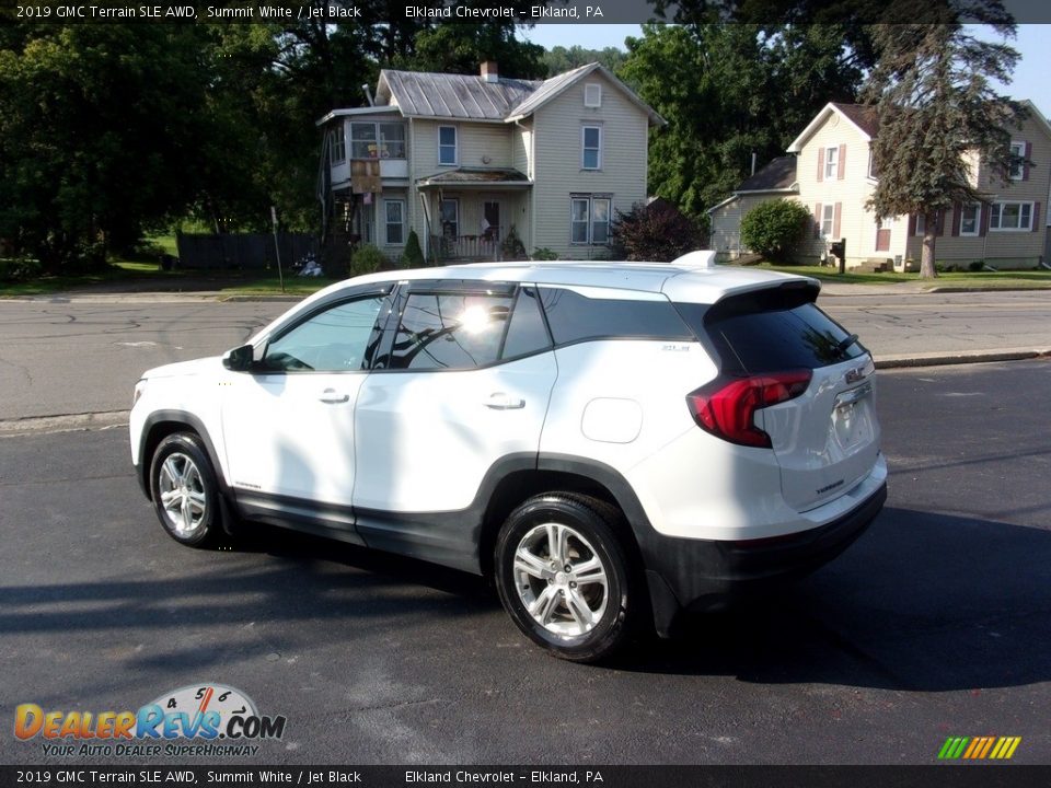 2019 GMC Terrain SLE AWD Summit White / Jet Black Photo #5