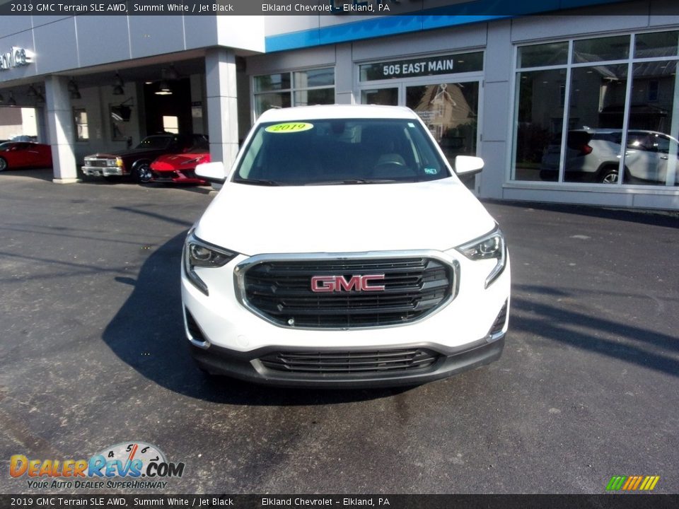 2019 GMC Terrain SLE AWD Summit White / Jet Black Photo #8