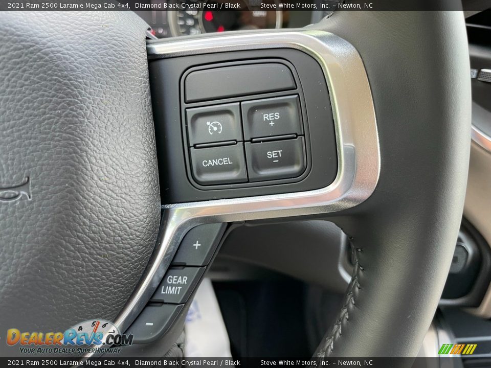2021 Ram 2500 Laramie Mega Cab 4x4 Steering Wheel Photo #21