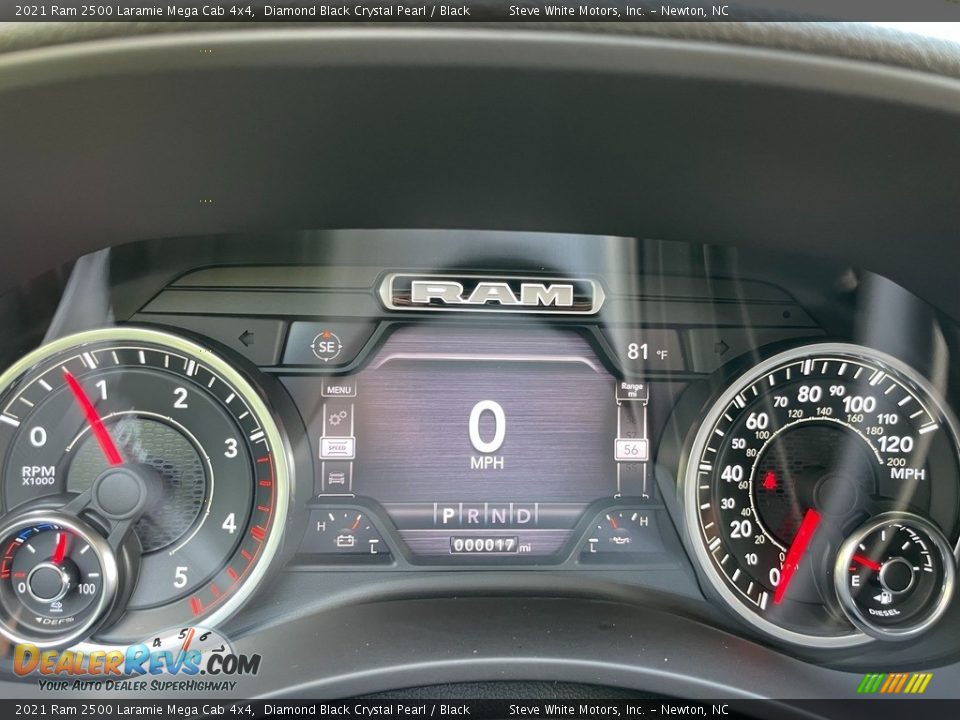 2021 Ram 2500 Laramie Mega Cab 4x4 Gauges Photo #22