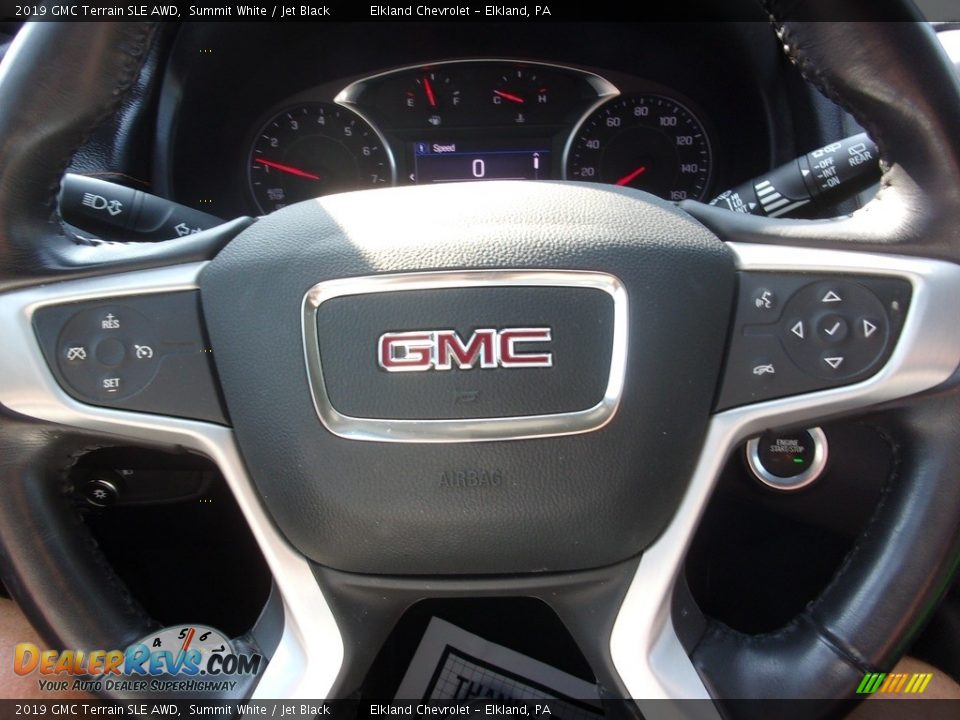 2019 GMC Terrain SLE AWD Summit White / Jet Black Photo #20