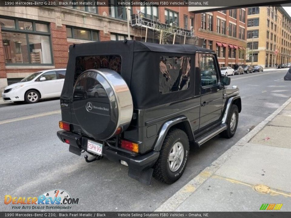 Black Pearl Metallic 1990 Mercedes-Benz G 230 Photo #3