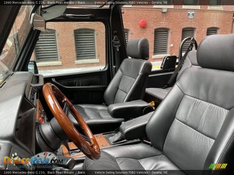 Front Seat of 1990 Mercedes-Benz G 230 Photo #6