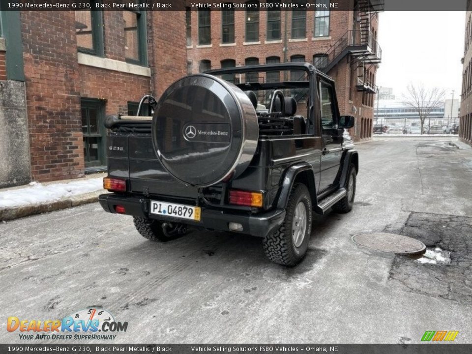 Black Pearl Metallic 1990 Mercedes-Benz G 230 Photo #12