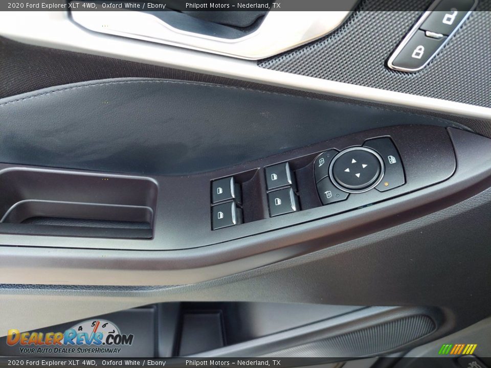 2020 Ford Explorer XLT 4WD Oxford White / Ebony Photo #11