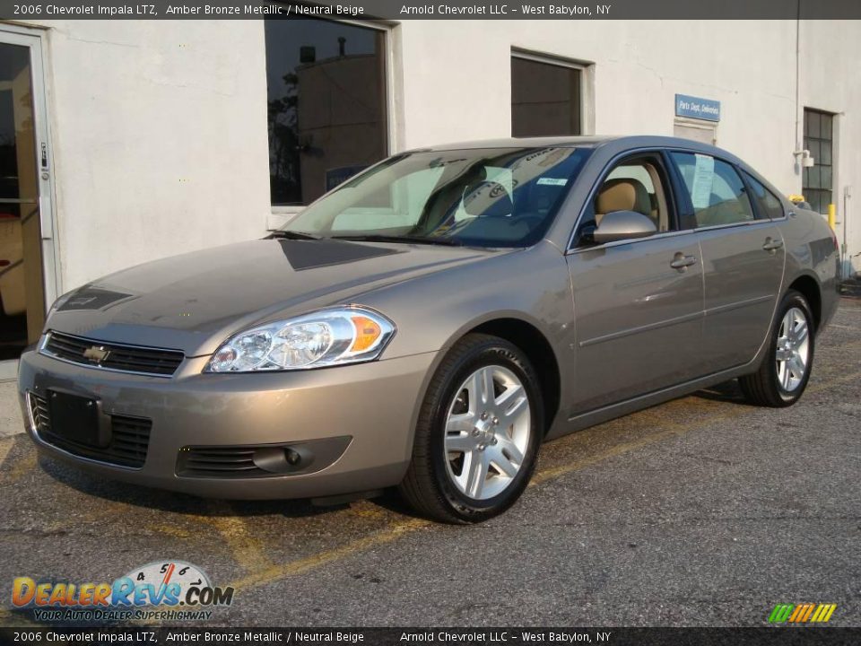 2006 Chevrolet Impala LTZ Amber Bronze Metallic / Neutral Beige Photo #1
