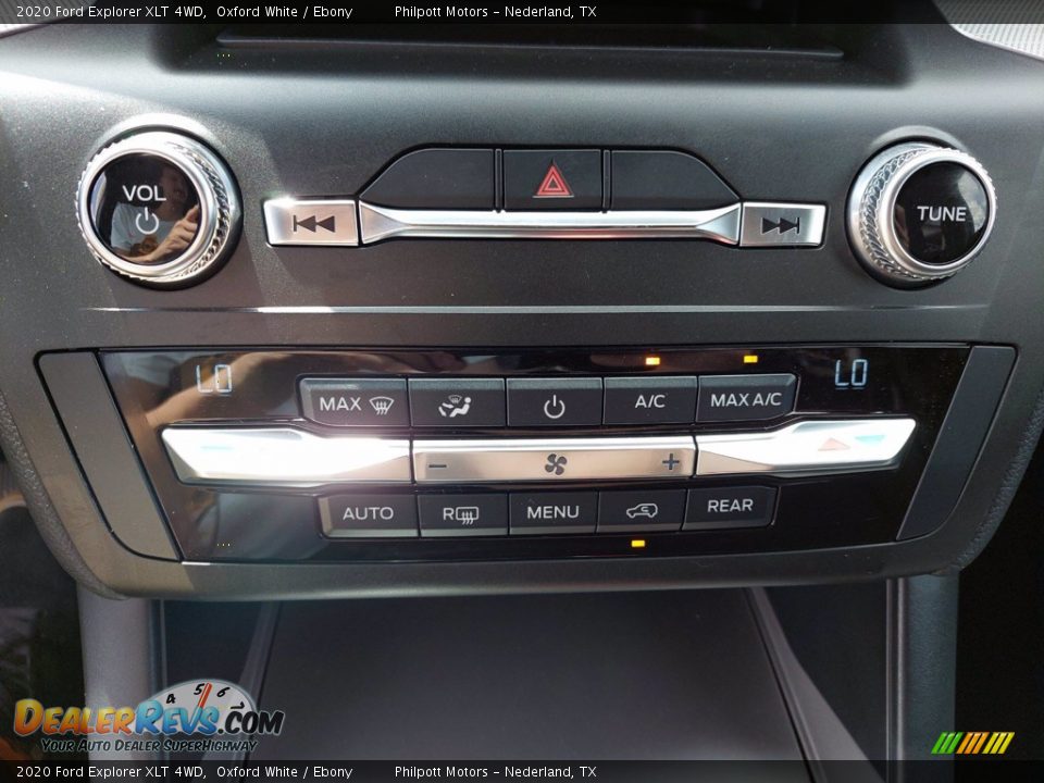 2020 Ford Explorer XLT 4WD Oxford White / Ebony Photo #19