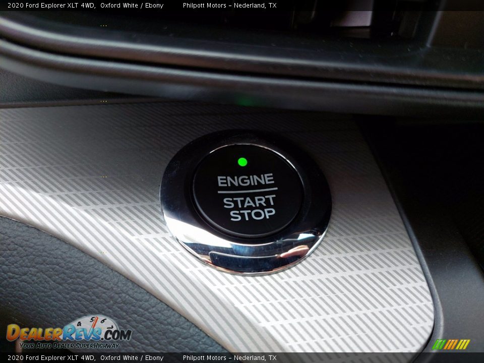 2020 Ford Explorer XLT 4WD Oxford White / Ebony Photo #20