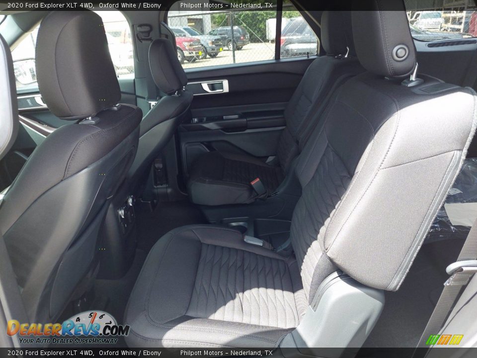 2020 Ford Explorer XLT 4WD Oxford White / Ebony Photo #23