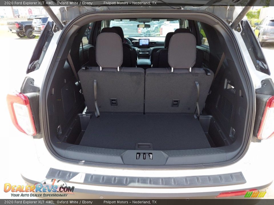 2020 Ford Explorer XLT 4WD Oxford White / Ebony Photo #25
