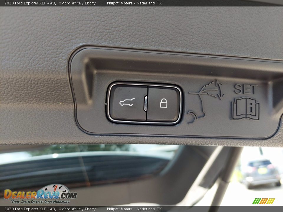 2020 Ford Explorer XLT 4WD Oxford White / Ebony Photo #26