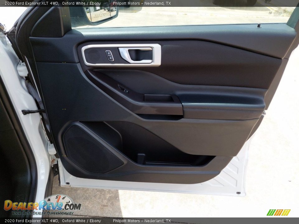 2020 Ford Explorer XLT 4WD Oxford White / Ebony Photo #29